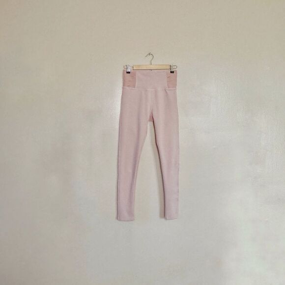 Pink BSP Leggings Size M EUC - Picture 1 of 6